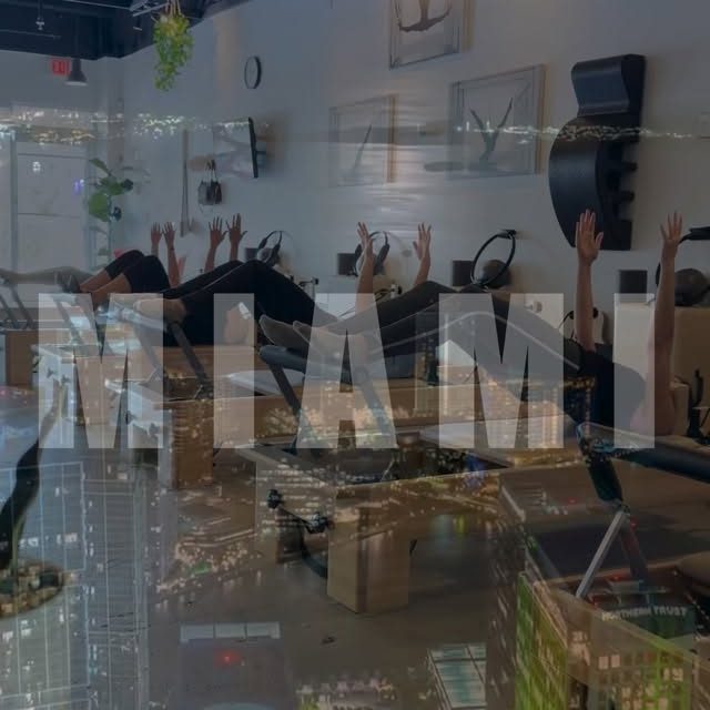 One of the things makes #MIAMI GREAT is #PILATES, where comfort , wellness and lifestyle is part of every day’s life!